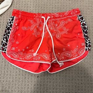 Pam & Gela print shorts